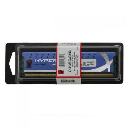 голяма снимка на 4GB DDR3 1333 KINGSTON HYPERX CL7