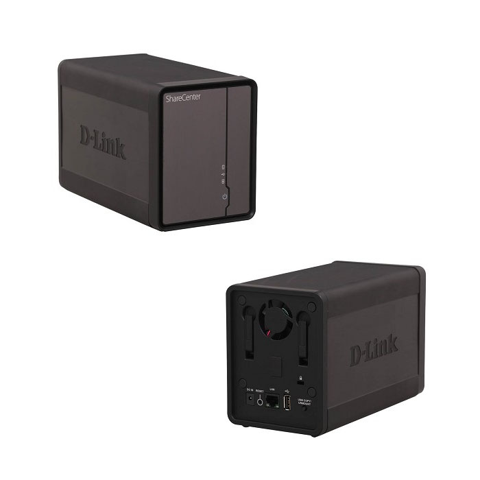 голяма снимка на D-LINK DNS-325-1TB LAN HDD