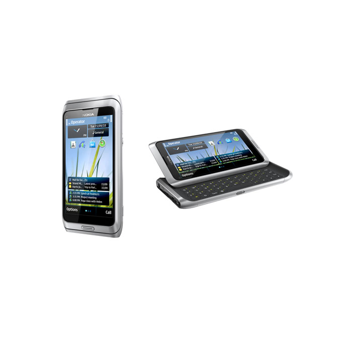 голяма снимка на NOKIA E7-00 BG SILVER WHITE