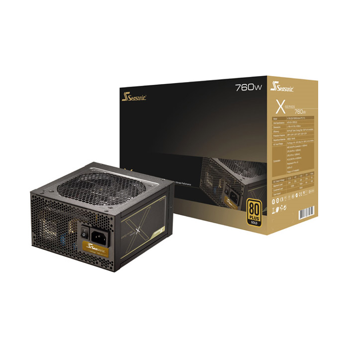 голяма снимка на PSU SEASONIC SS-760KM GOLD/760