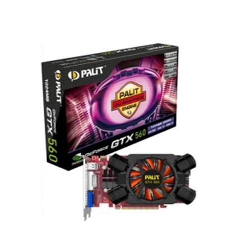 голяма снимка на PALIT GTX560 1GB 256 BIT D5