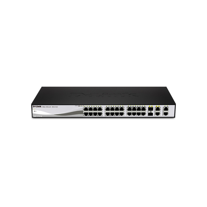 голяма снимка на D-LINK SW DES-1210-28 SMART