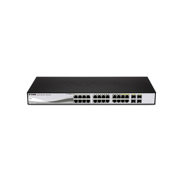 голяма снимка на D-LINK SW DGS-1210-24 SMART GB