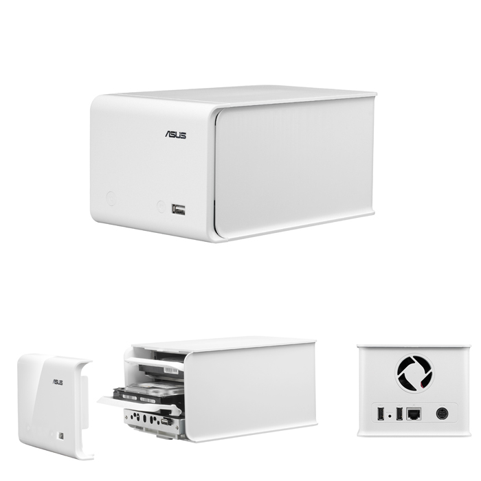 голяма снимка на ASUS NAS-M25 2-BAY GB NAS SRVR