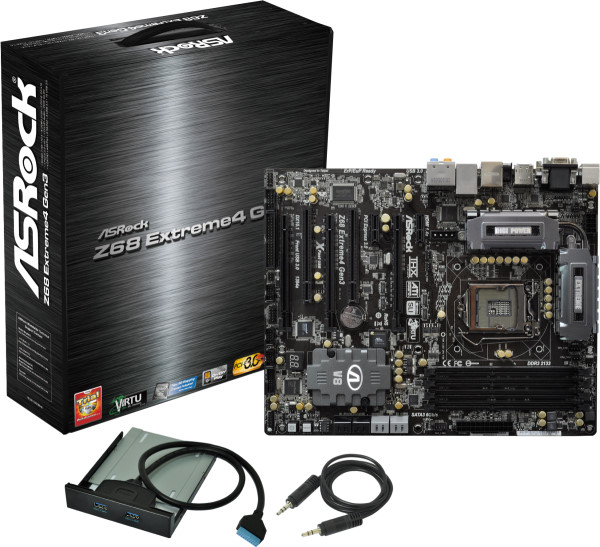 голяма снимка на ASROCK Z68 EXTREME4 GEN3/Z68
