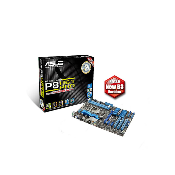 голяма снимка на ASUS P8H61 PRO /LGA1155