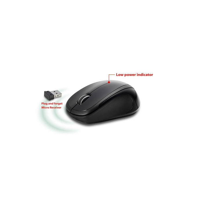 голяма снимка на KEYMOUSE MA-9E33 OPT WL /BLACK