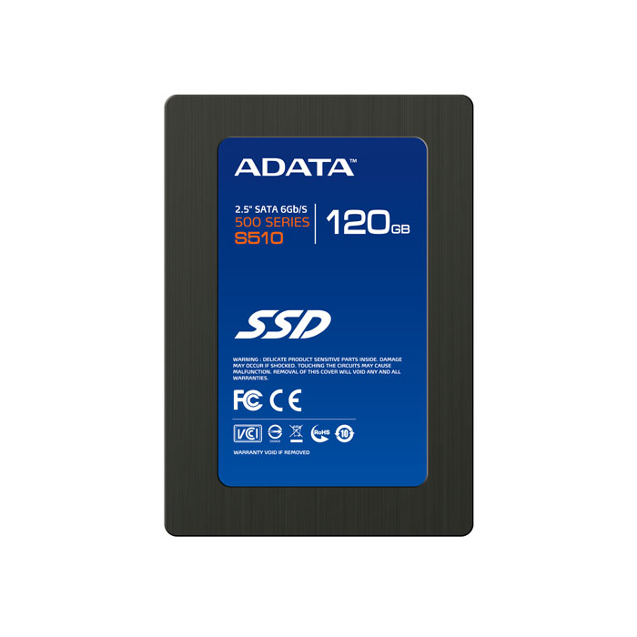 голяма снимка на A-DATA SSD S510 120GB 6GB/SEC