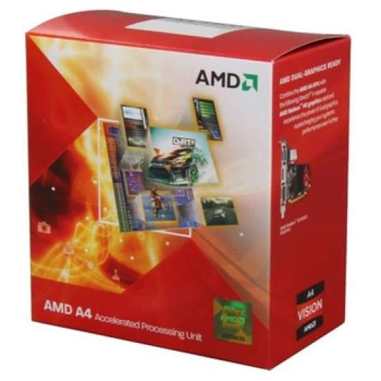 голяма снимка на AMD A4-3400 X2 /2.7GHZ/FM1/BOX