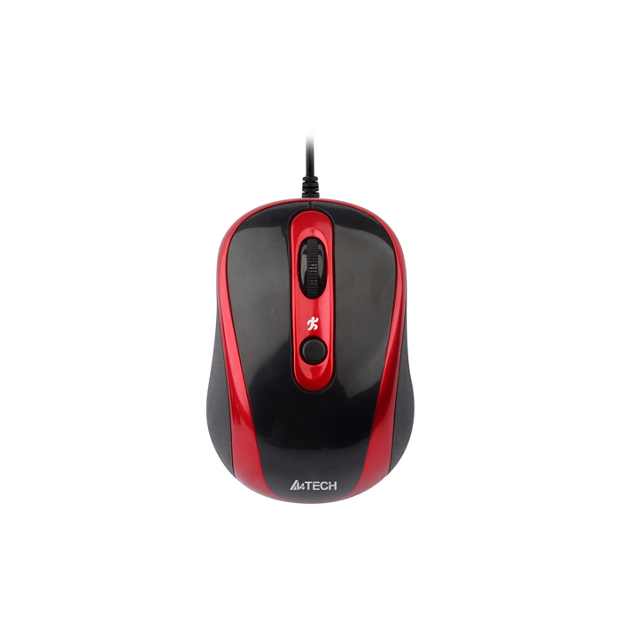 голяма снимка на A4 N-250X V-TRACK USB BLK+RED