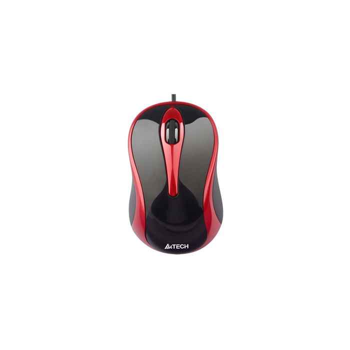голяма снимка на A4 N-350 V-TRACK USB BLK+RED