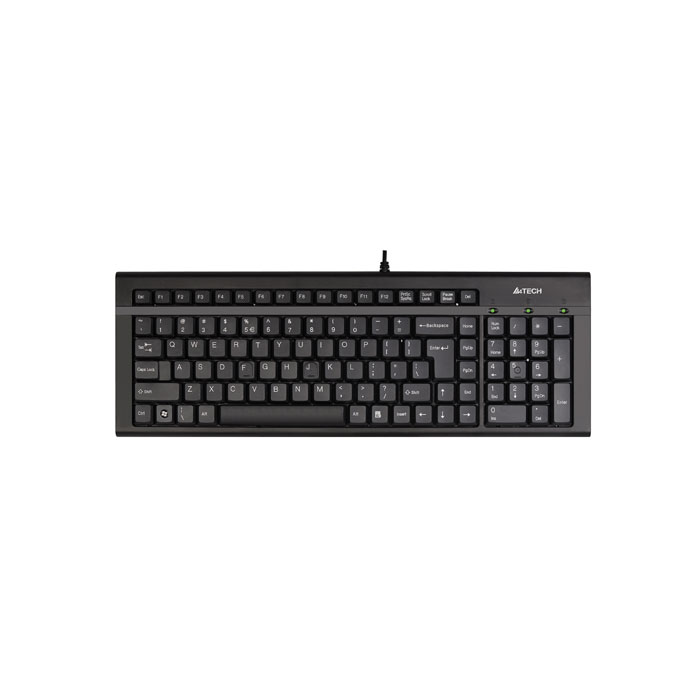 голяма снимка на A4 KB KL-820 X-SLIM PS/2
