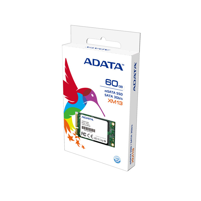 голяма снимка на A-DATA SSD XM13 MSATA 60GB