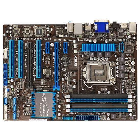 голяма снимка на ASUS P8H77-V LE /H77 /1155