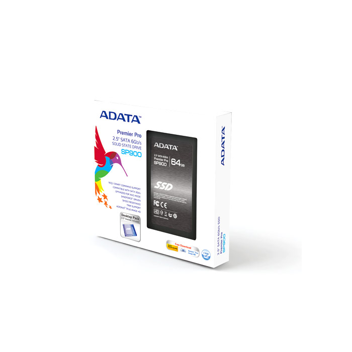 голяма снимка на A-DATA SSD SP900 64GB SATA3