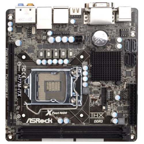 голяма снимка на ASROCK H77M-ITX /H77/LGA1155