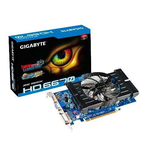 голяма снимка на GB R667D3-2GI /HD6670/1GB DDR3