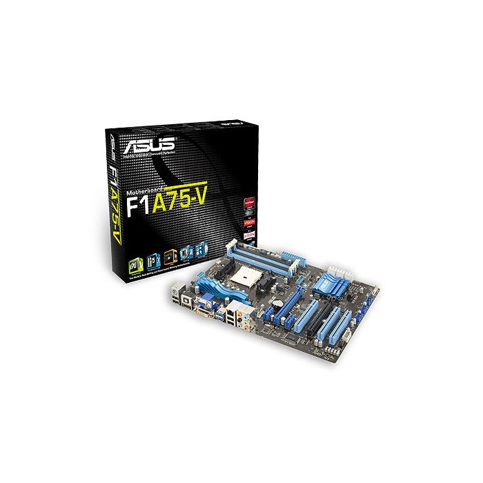 голяма снимка на ASUS F1A75-V / AMD A75 /FM1