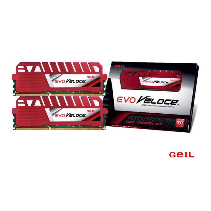 голяма снимка на 2X4G DDR3 1866 GEIL EVO VELOCE