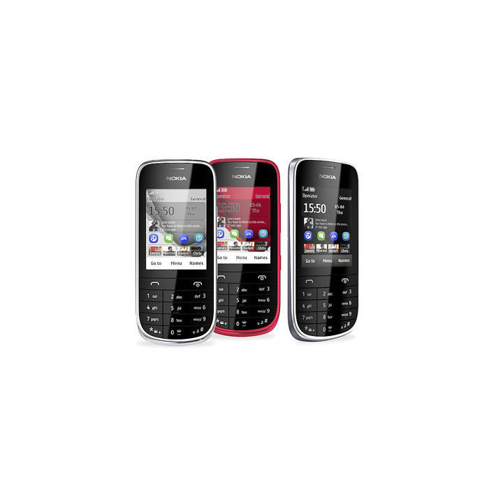 голяма снимка на NOKIA 203 NV BG DARK GREY