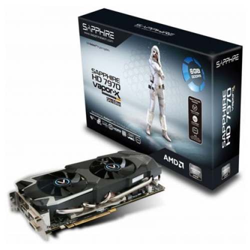 голяма снимка на SAPPHIRE VAPOR-X HD7970 6GB G5