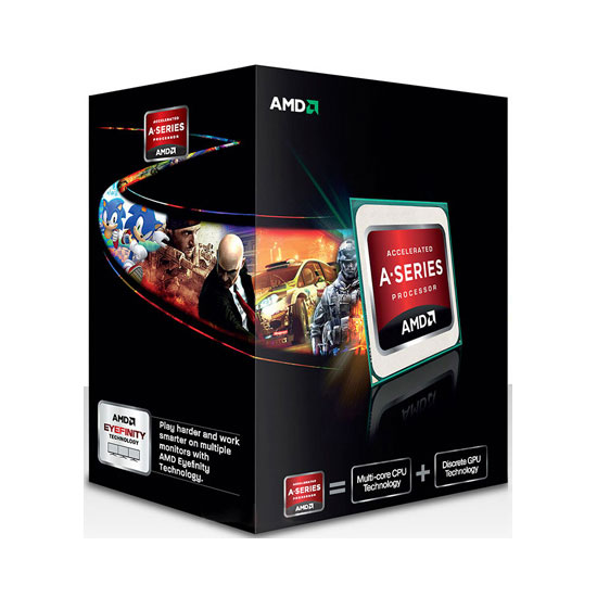 голяма снимка на AMD A6-5400K X2/3.6GHZ/FM2/BOX