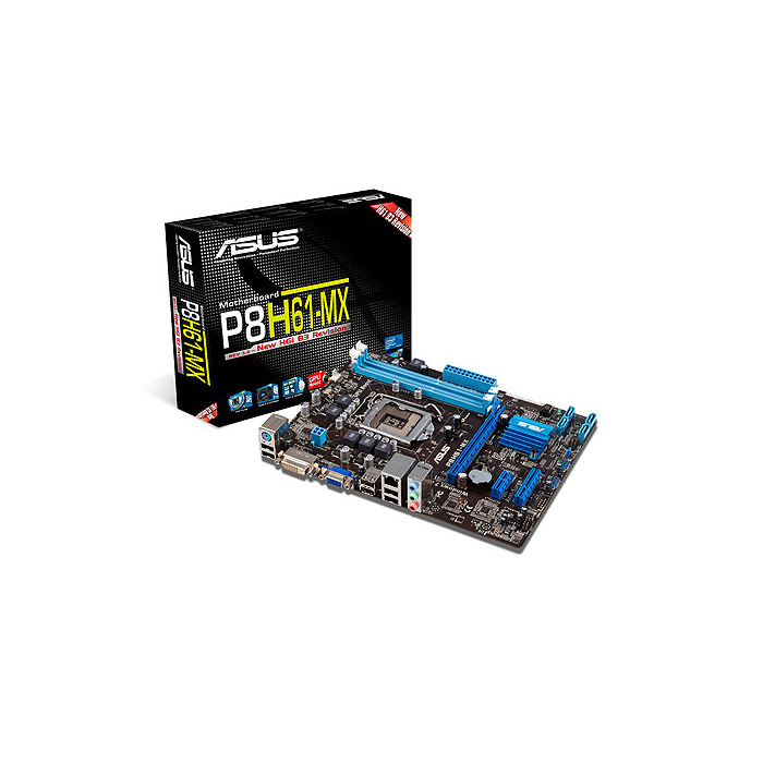 голяма снимка на ASUS P8H61-MX /H61/LGA1155