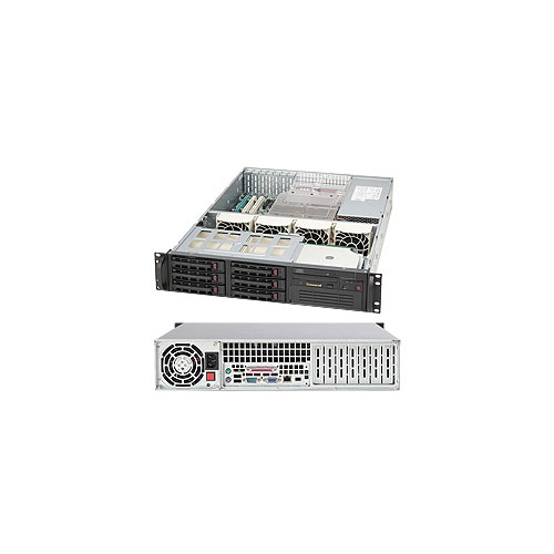 голяма снимка на SM 2U CSE-823TQ-653LPB BLACK