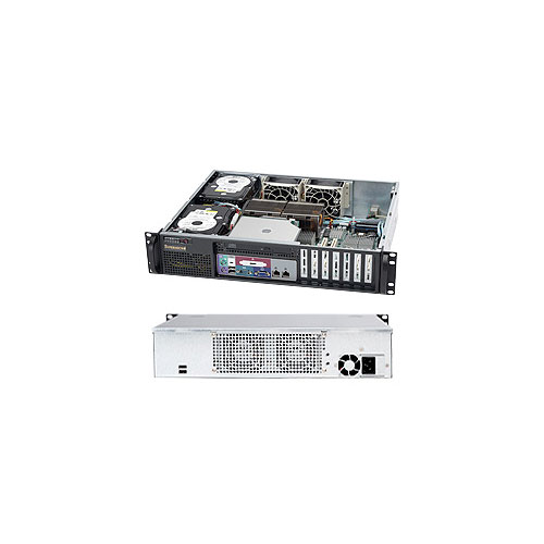 голяма снимка на SM 2U CSE-523L-520B BLACK