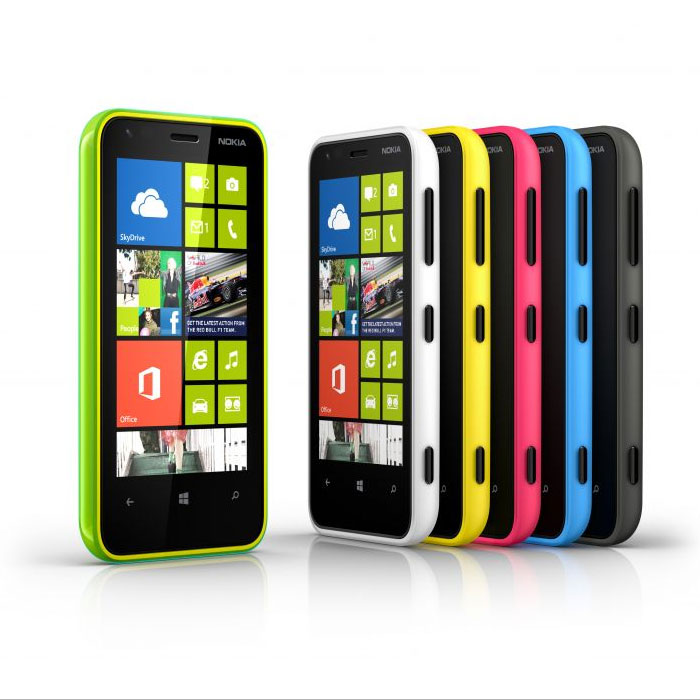 голяма снимка на NOKIA LUMIA 620 BG BLACK