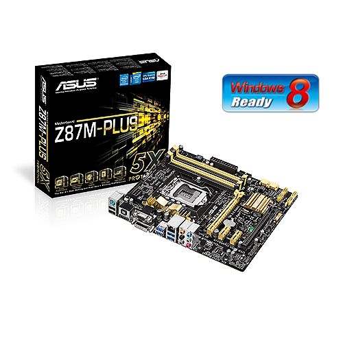 голяма снимка на ASUS Z87M-PLUS /Z87/LGA1150