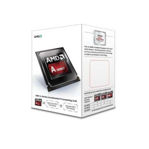 голяма снимка на AMD A8-6500 X4/3.5GHZ/FM2/BOX