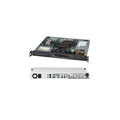 голяма снимка на SM 1U CSE-512F-350B BLACK