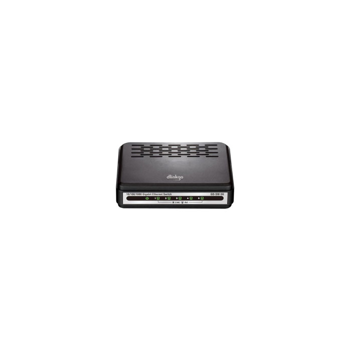 голяма снимка на D-LINK GO-SW-5G 1000TP/5 PORT