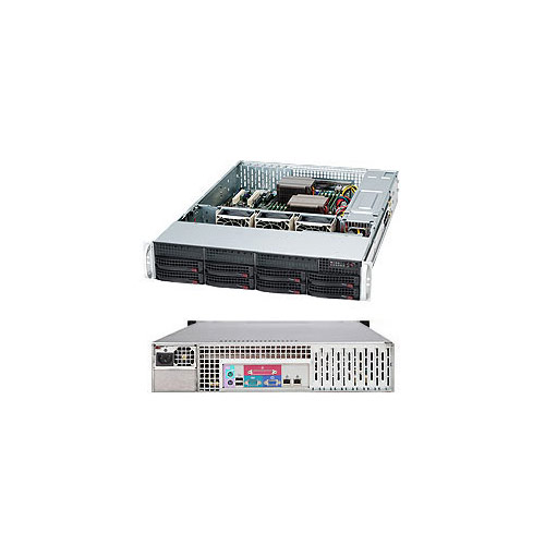 голяма снимка на SM 2U CSE-825TQ-563LPB BLACK