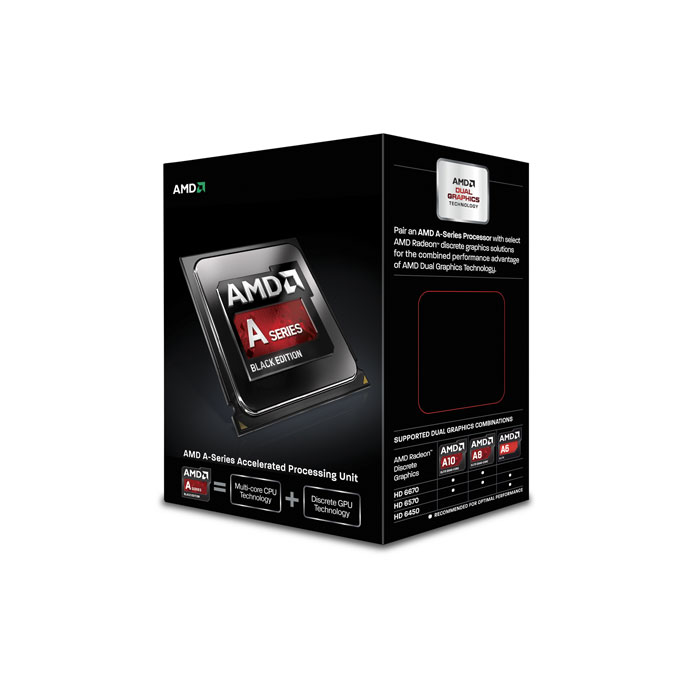 голяма снимка на AMD A10-6790K X4/4.3G/FM2/BOX