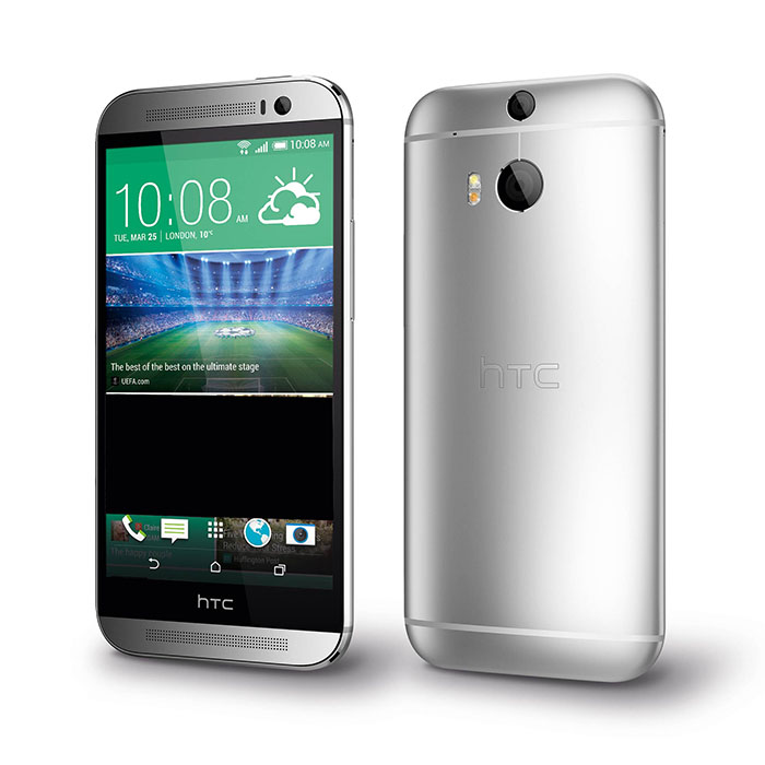 голяма снимка на HTC ONE M8 GUN SILVER