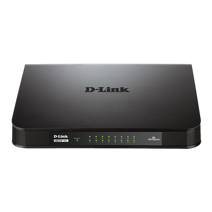 голяма снимка на D-LINK GO-SW-16G GIGABIT/16P