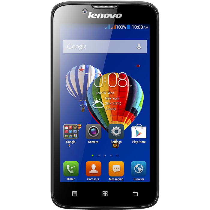 голяма снимка на LENOVO A328 BLACK D/SIM