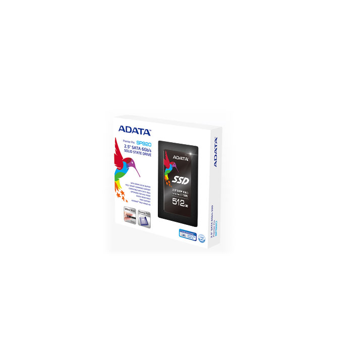 голяма снимка на ADATA SSD SP920 512G SATA3