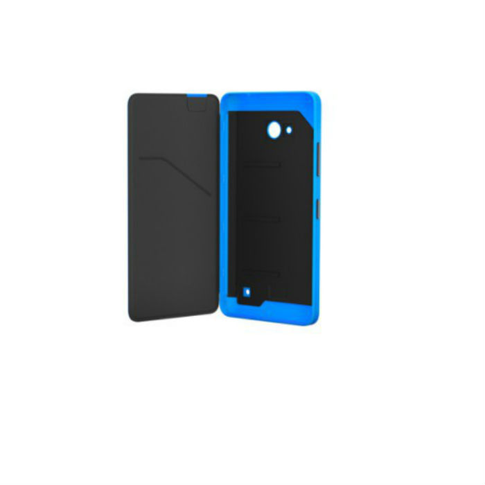 голяма снимка на LUMIA 640 FLIP COVER  CYAN