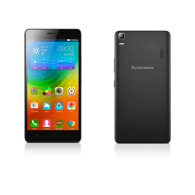 голяма снимка на LENOVO A7000 DS LTE BLACK