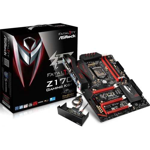 голяма снимка на ASROCK Fatal1ty Z170 GAMING K6+ LGA1151