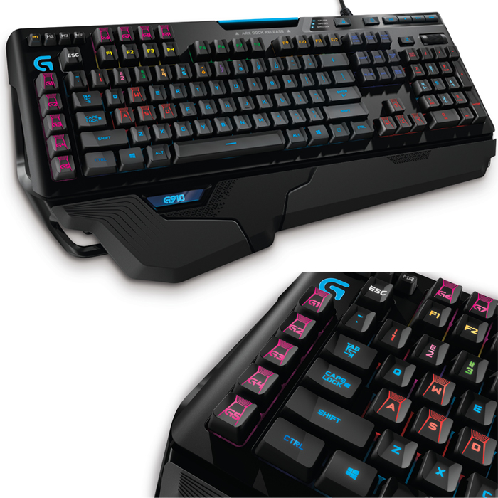 голяма снимка на LOGITECH G910 RGB MECH GAMING