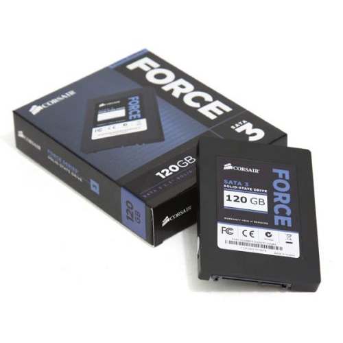 голяма снимка на Corsair SSD 120GB 2.5 Force 3