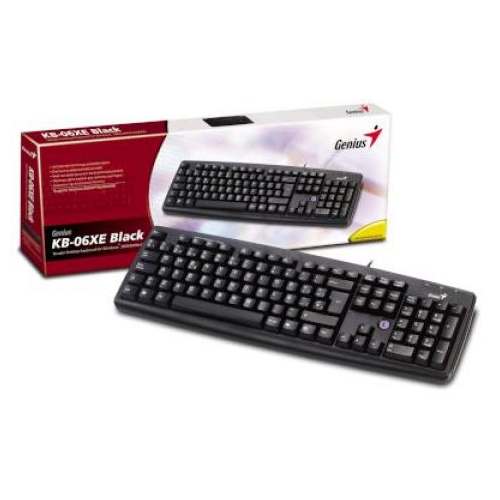 голяма снимка на GENIUS KB06XE USB Black