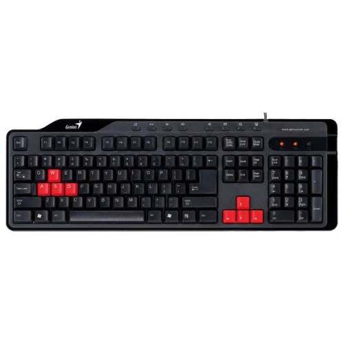голяма снимка на GENIUS KB-G235 USB Gaming Keyboard Black