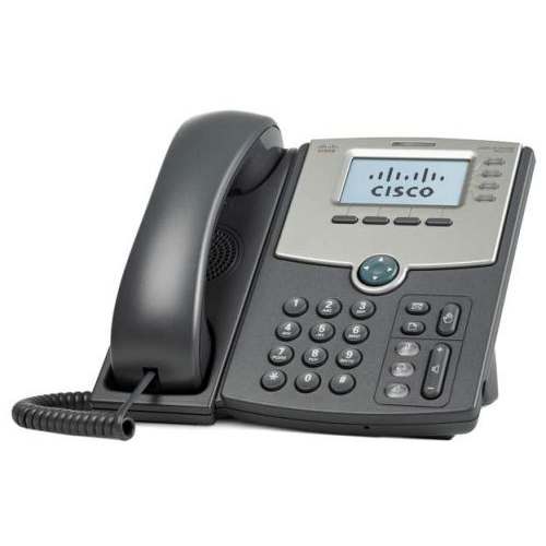 голяма снимка на CISCO 4 Line IP Phone Display PoE and Gigabit PC Port
