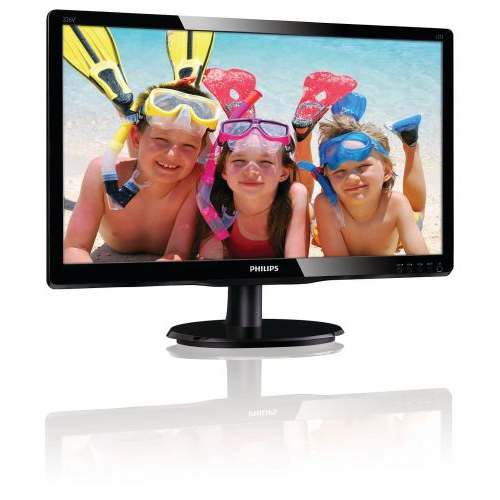 голяма снимка на PHILIPS 21.5 226V4LSB 5ms DVI Piano black