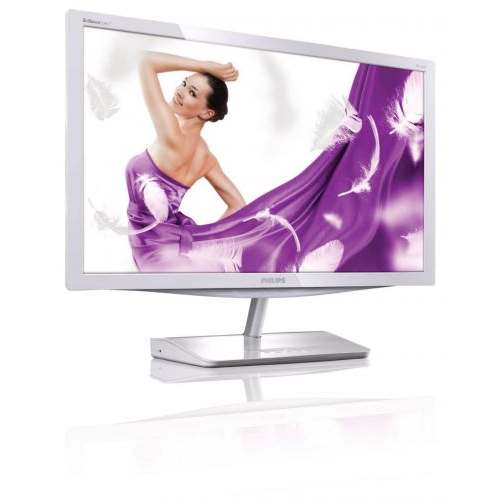 голяма снимка на PHILIPS 23 IPS239C4QHSW Ultra Slim 7ms Piano white